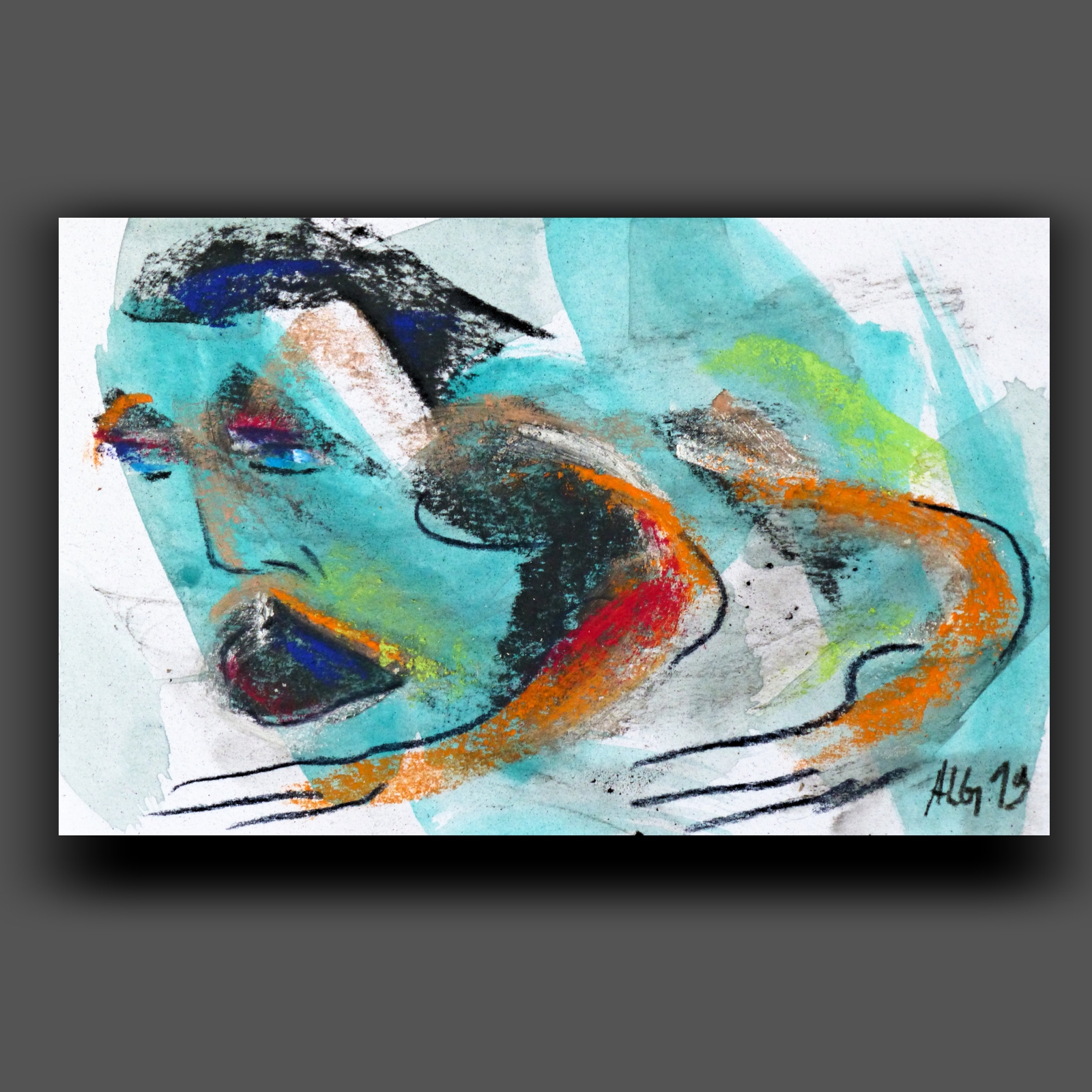 Drawing \ Ink charcoal chalk pastel